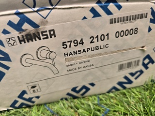 Inbouwdeel mengkraan Hansa, hansapublic, chrome